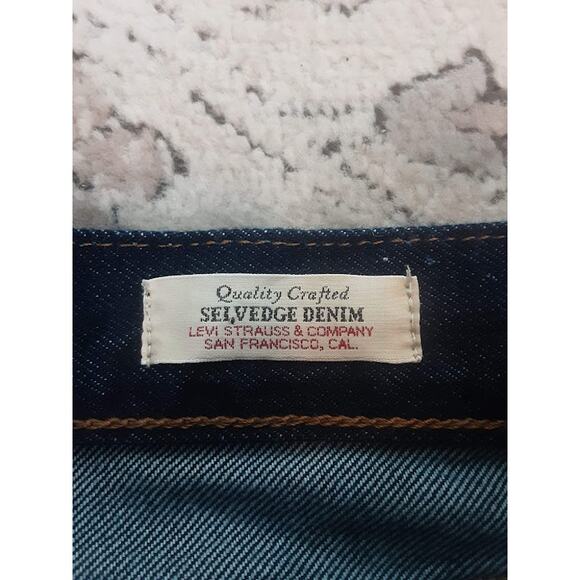 Levi’s Premium 501 ’90s Selvedge Jeans Women’s 26x36 Dark Wash NWT - Picture 2 of 6